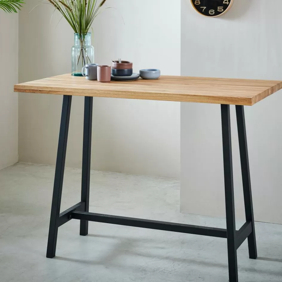 CASA OAK SPLIT Table De Bar Naturel Sale