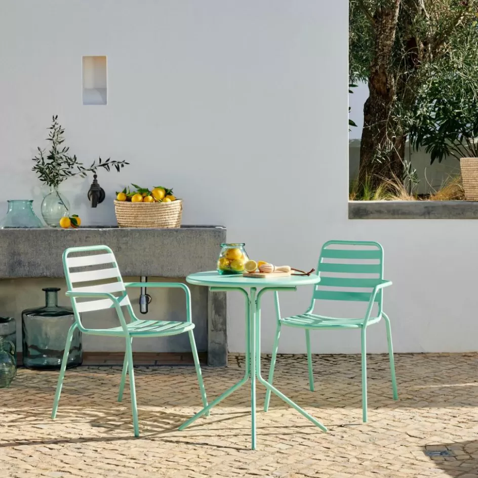 CASA OLAV & LIVA Ensemble Bistrot Turquoise New