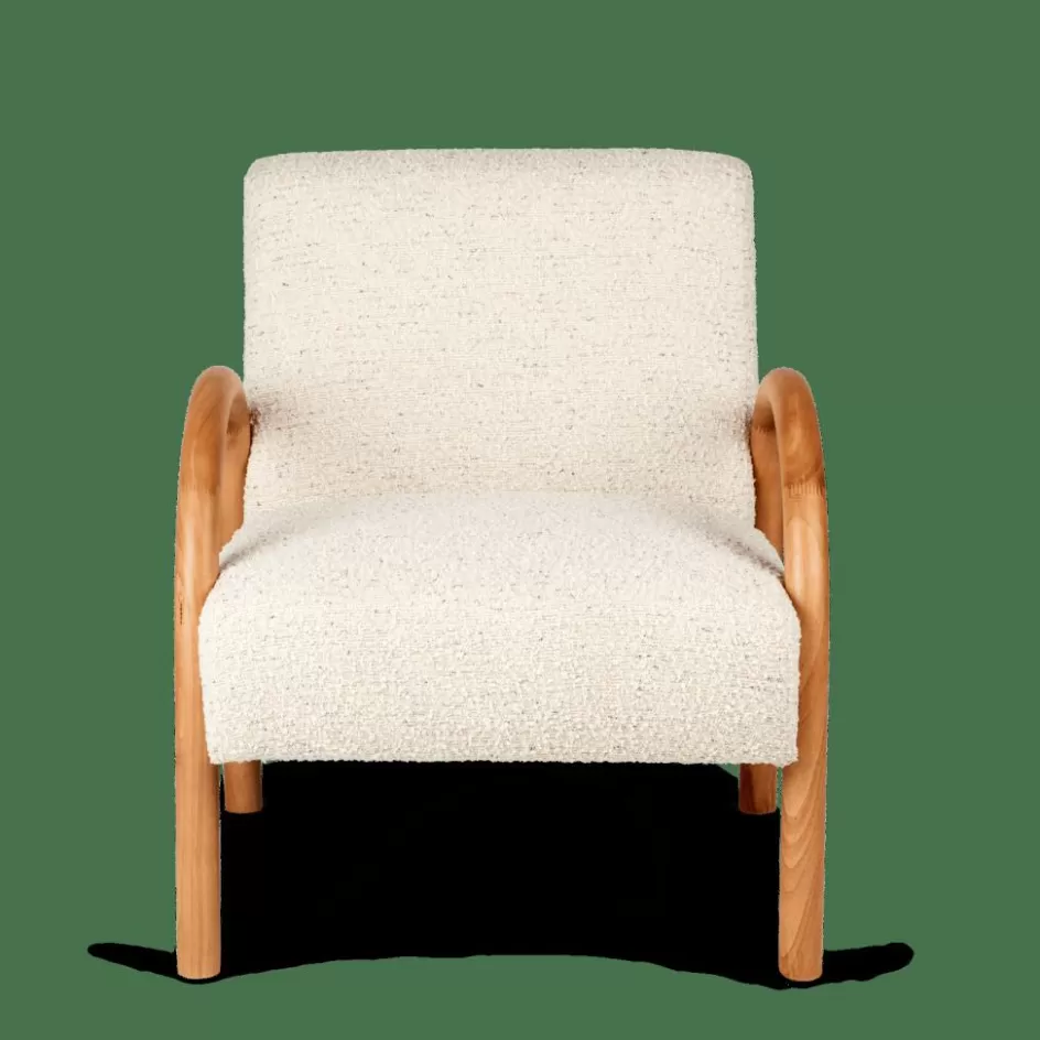 CASA PHOEBE Fauteuil Blanc Best