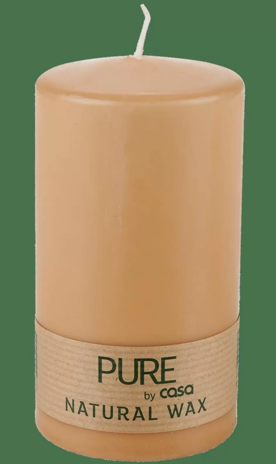 CASA PURE Bougie Cylindrique Beige Flash Sale