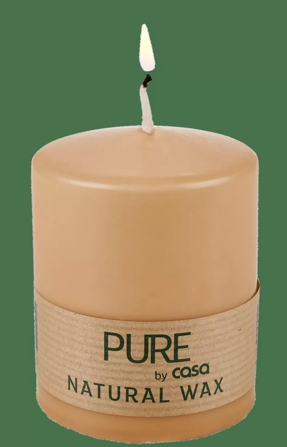 CASA PURE Bougie Cylindrique Beige Fashion