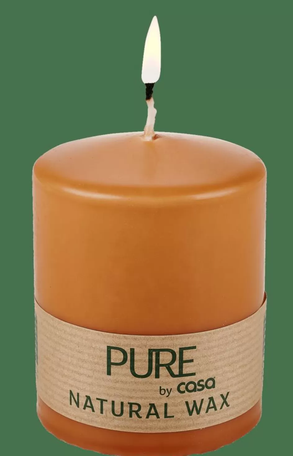 CASA PURE Bougie Cylindrique Caramel Sale