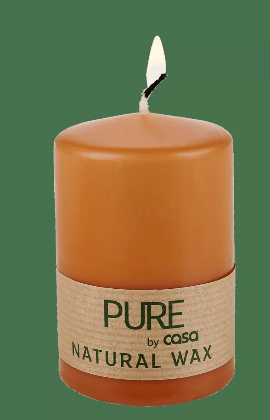 CASA PURE Bougie Cylindrique Caramel Best Sale