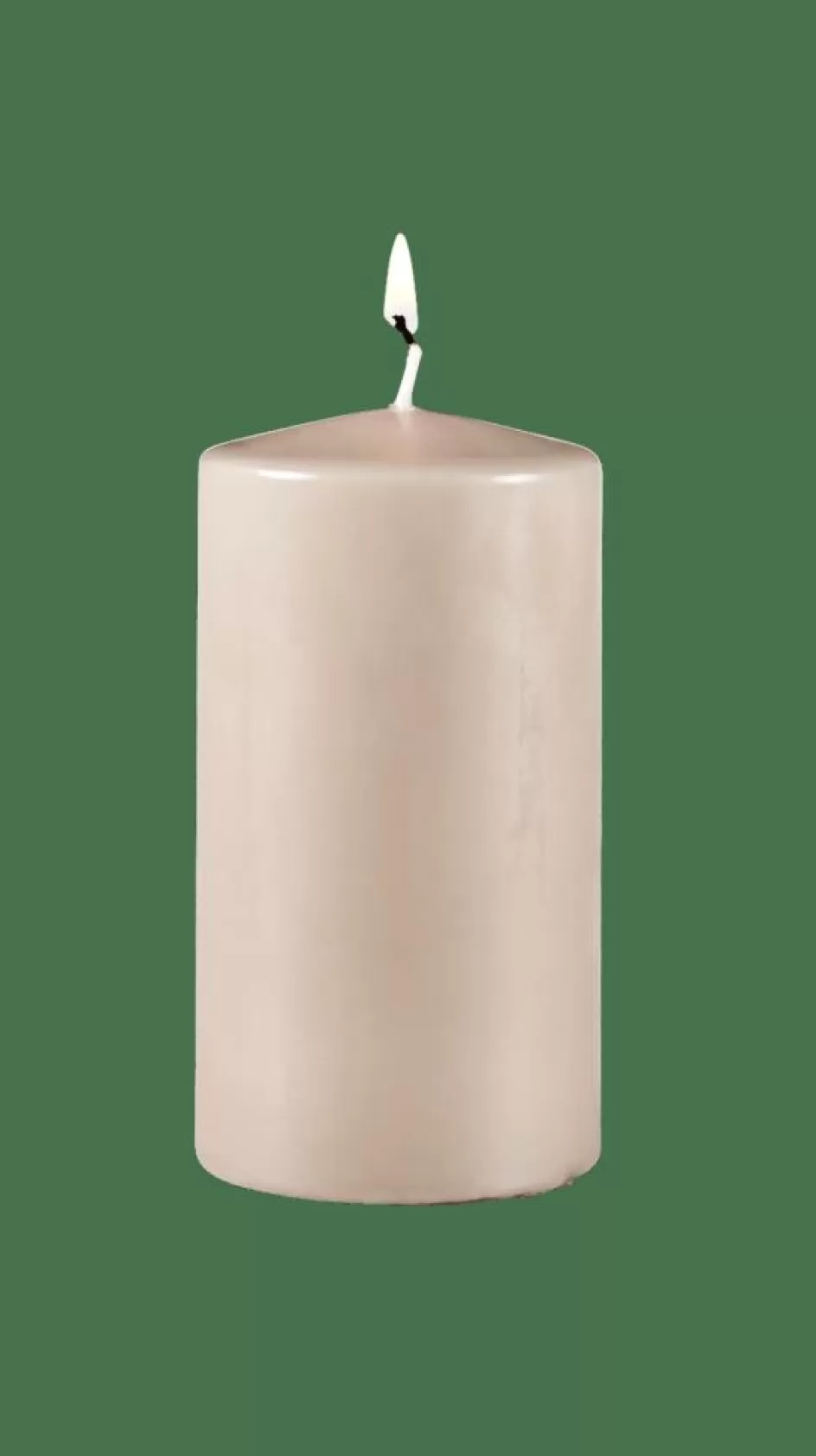 CASA PURE Bougie Cylindrique Gris Hot