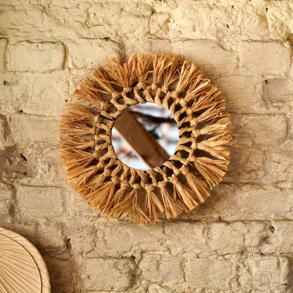 CASA RAFFIA Photophore Naturel Store