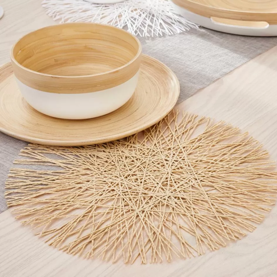 CASA RAMI Set De Table Naturel Outlet