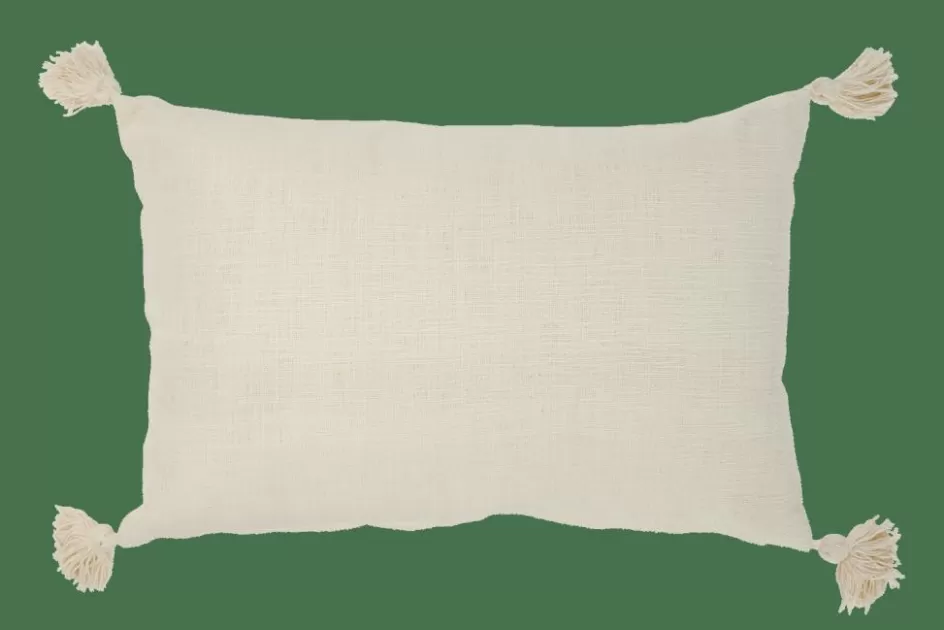 CASA RAVI Coussin Blanc Cheap