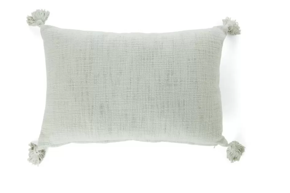 CASA RAVI Coussin Bleu Clair Clearance