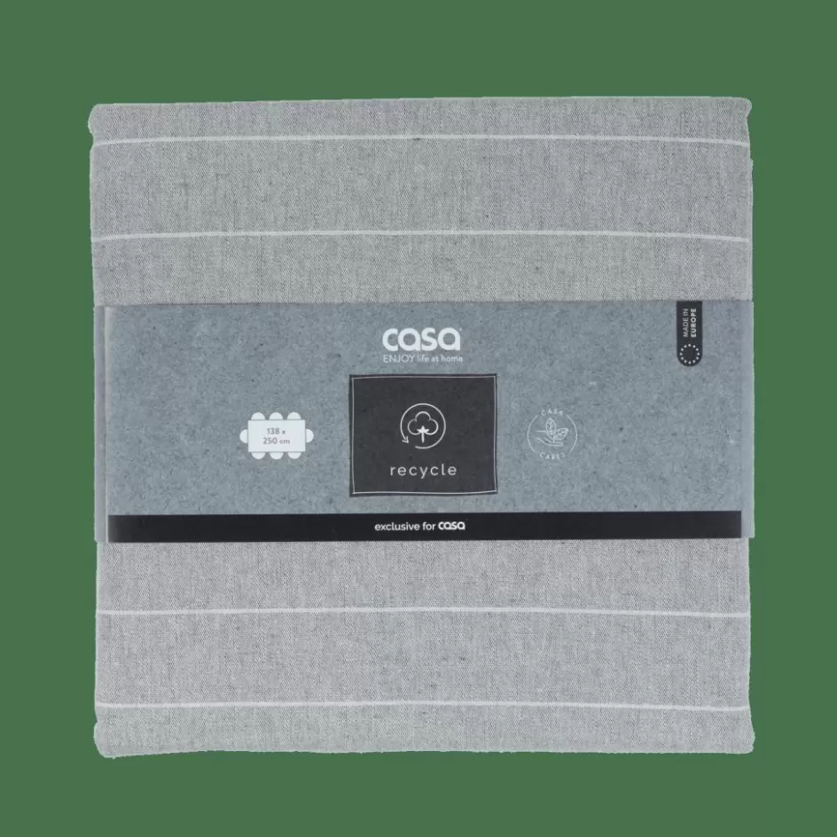 CASA RECYCLE Nappe Gris Hot