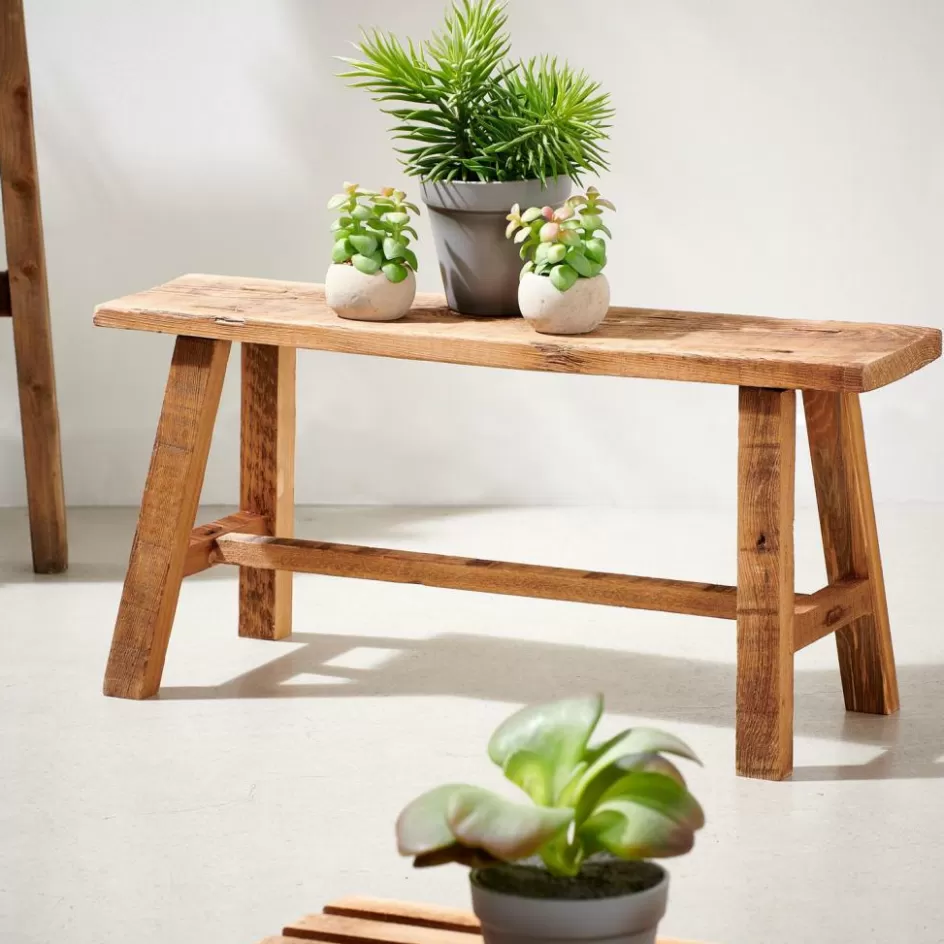 CASA RECYCLE Table à Plantes Naturel Fashion