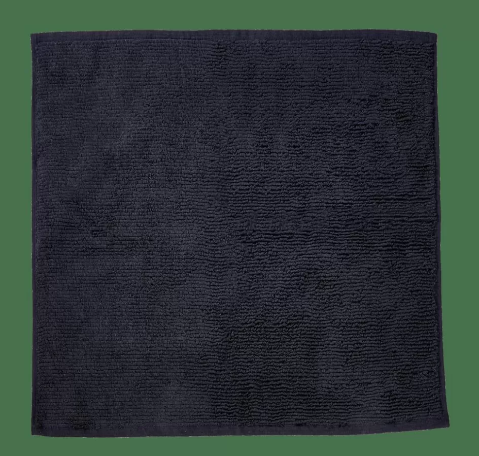 CASA RECYCLE Tapis De Bain 60x60 Anthracite Fashion