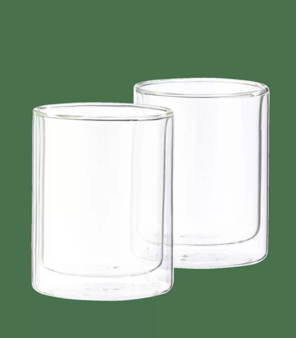 CASA RELAX Verres Double Paroi Set De 2 33 CL Transparent Fashion