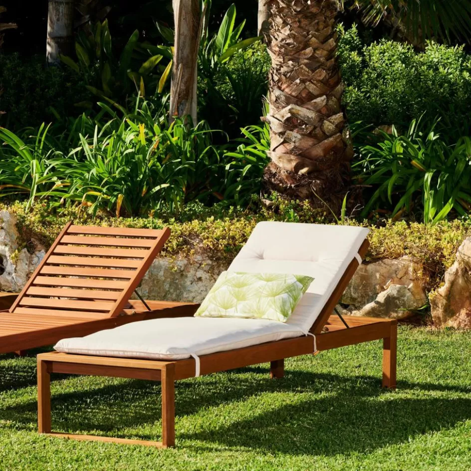 CASA ROCKET Chaise Longue Naturel Hot