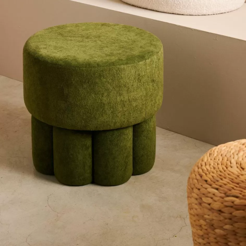 CASA SILVA Pouf Vert Hot