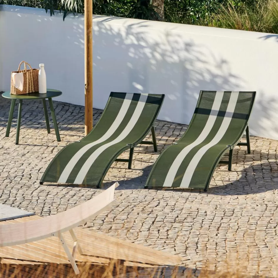 CASA SILVES Chaise Longue Kaki Best