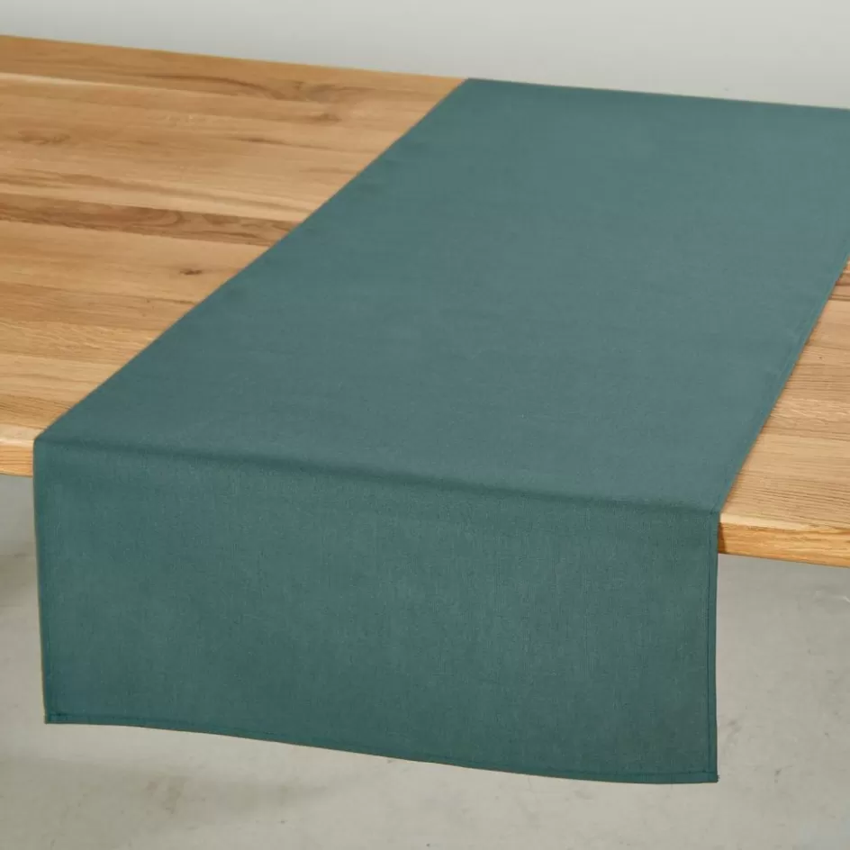 CASA UNILINE Chemin De Table Vert Foncé Shop