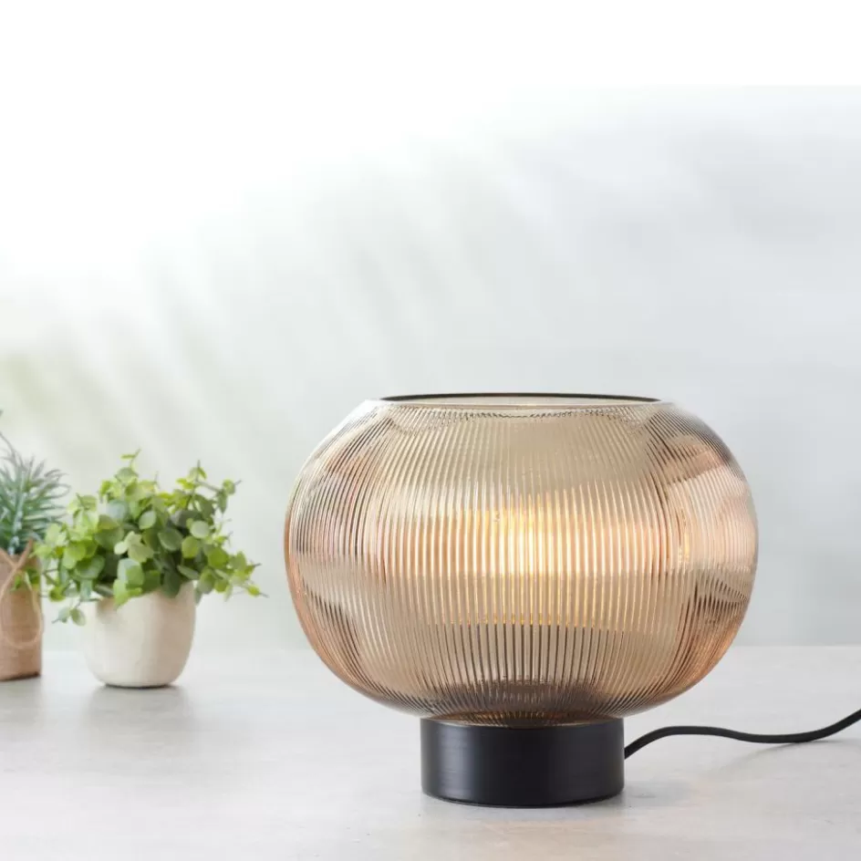 CASA VINTO Lampe De Table Ambre Transparent Outlet