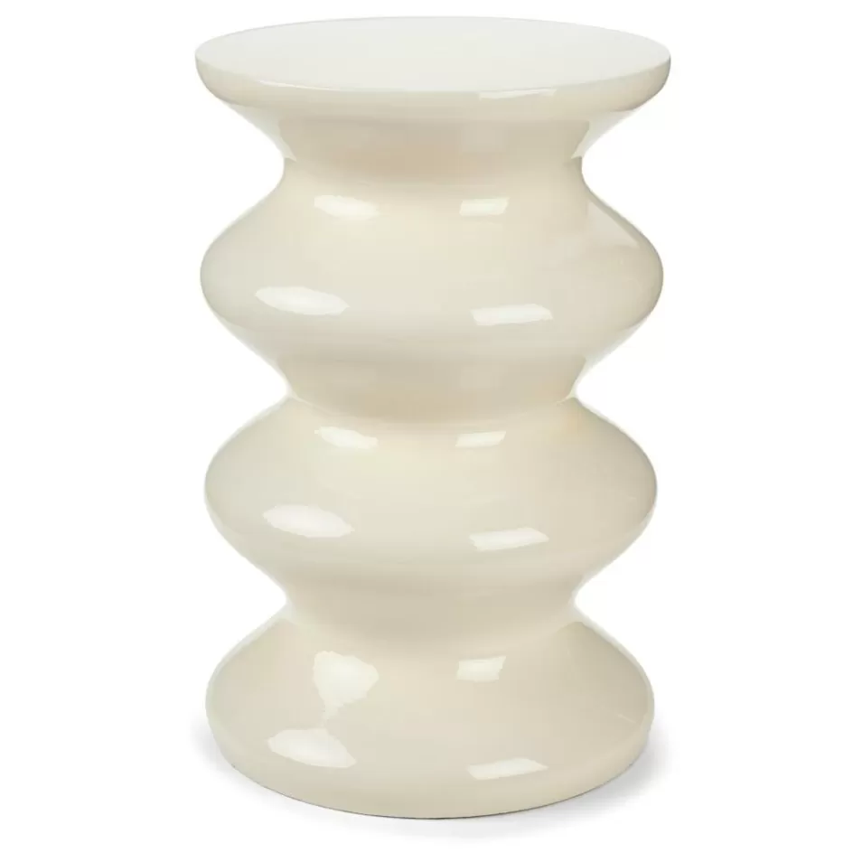 CASA WAVY Table D'appoint Beige Cheap